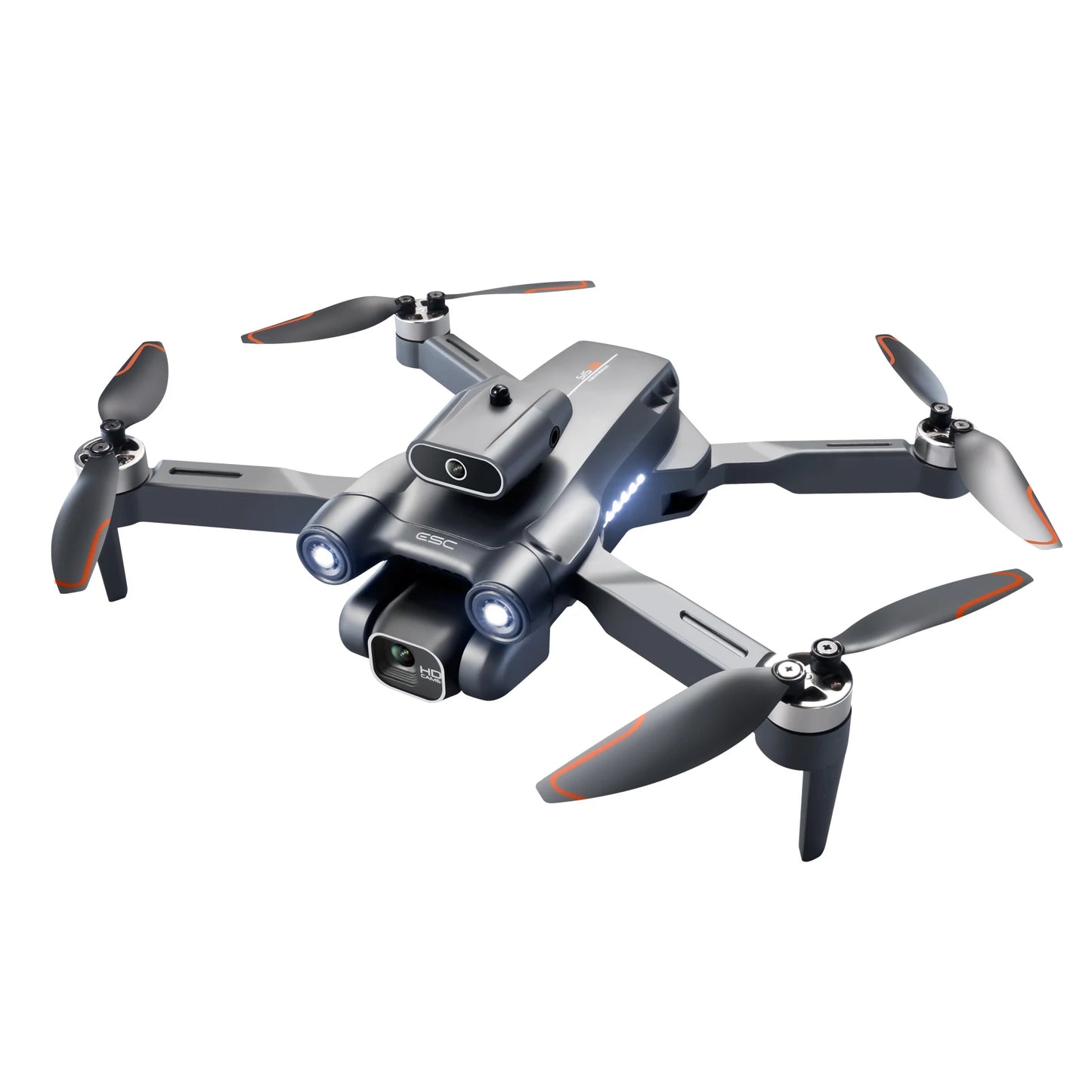 Drone Pliable VoltFly S1S à Moteurs Brushless1600827365200-Black, Black-LSRC S1S Mini DroneVoltFly