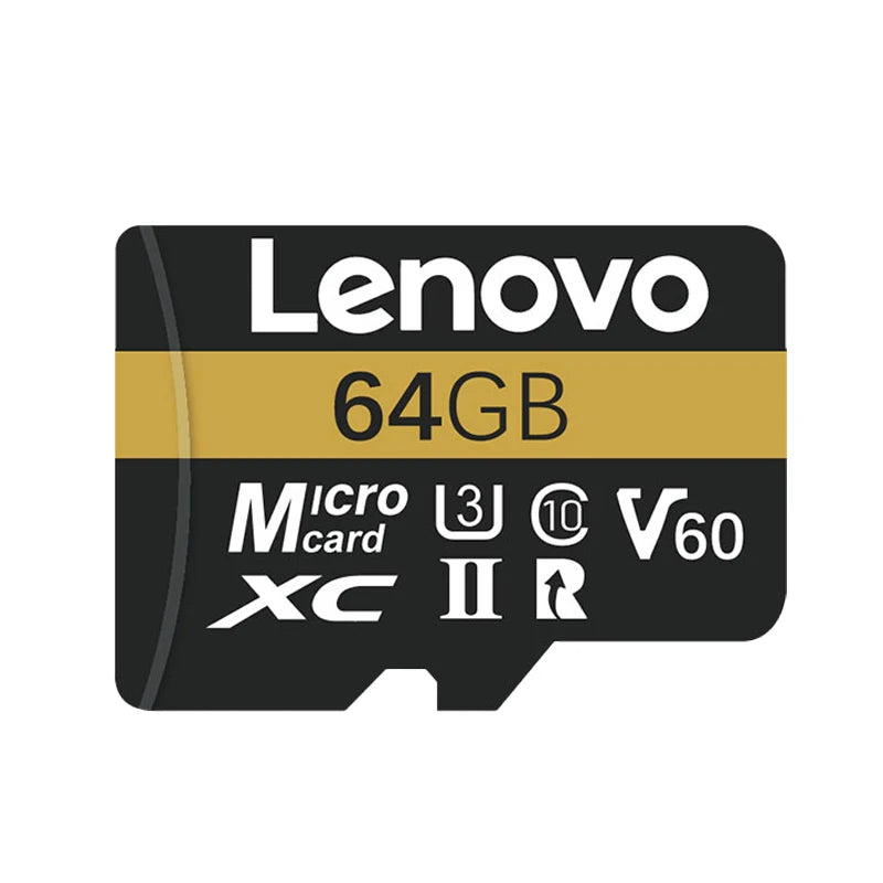 Carte Micro SD Lenovo Extreme U3 V60 Haute Vitesse 512Go