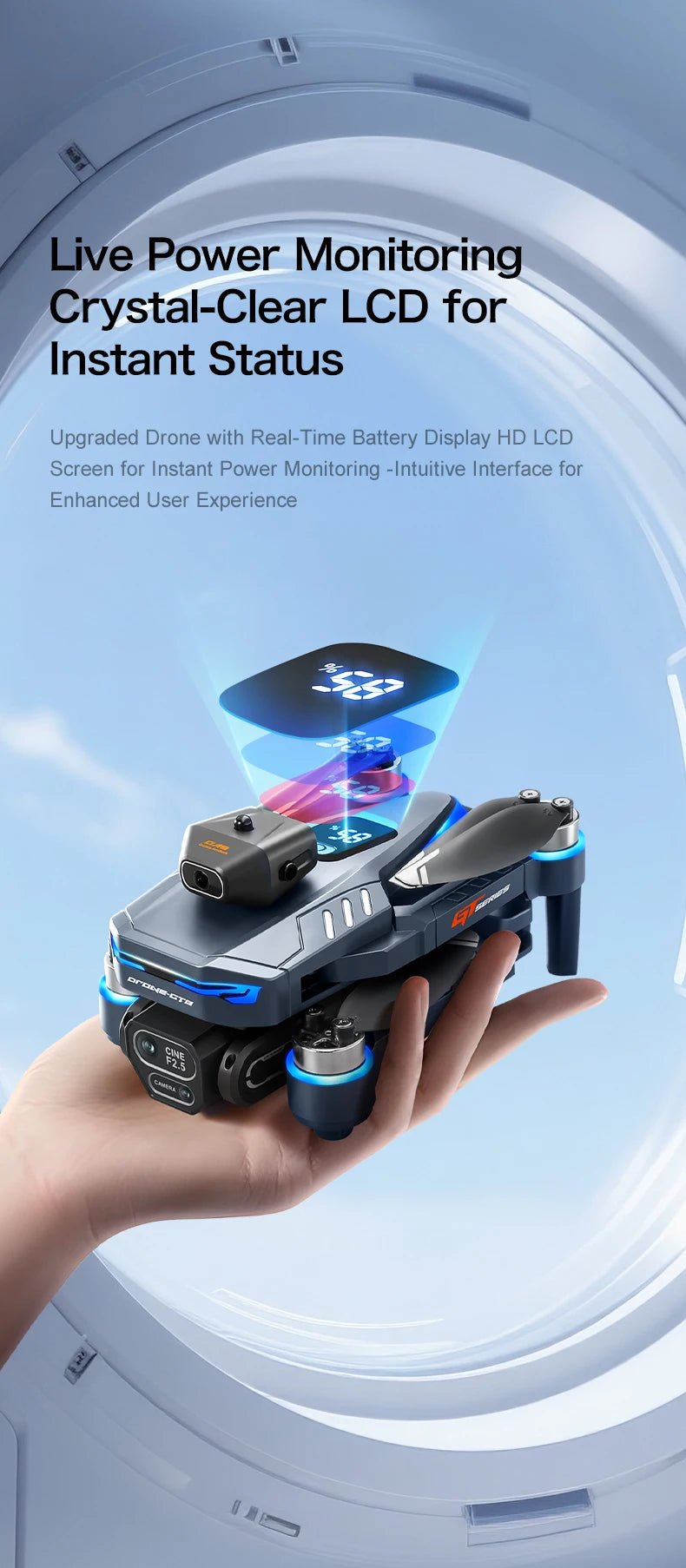 2025 Nouveaux drones GT8 FPV GPS 8K professionnels HD 360 ° Double caméra 5G WIFI moteurs sans balais évitement d'obstacles quadrirotor pliable