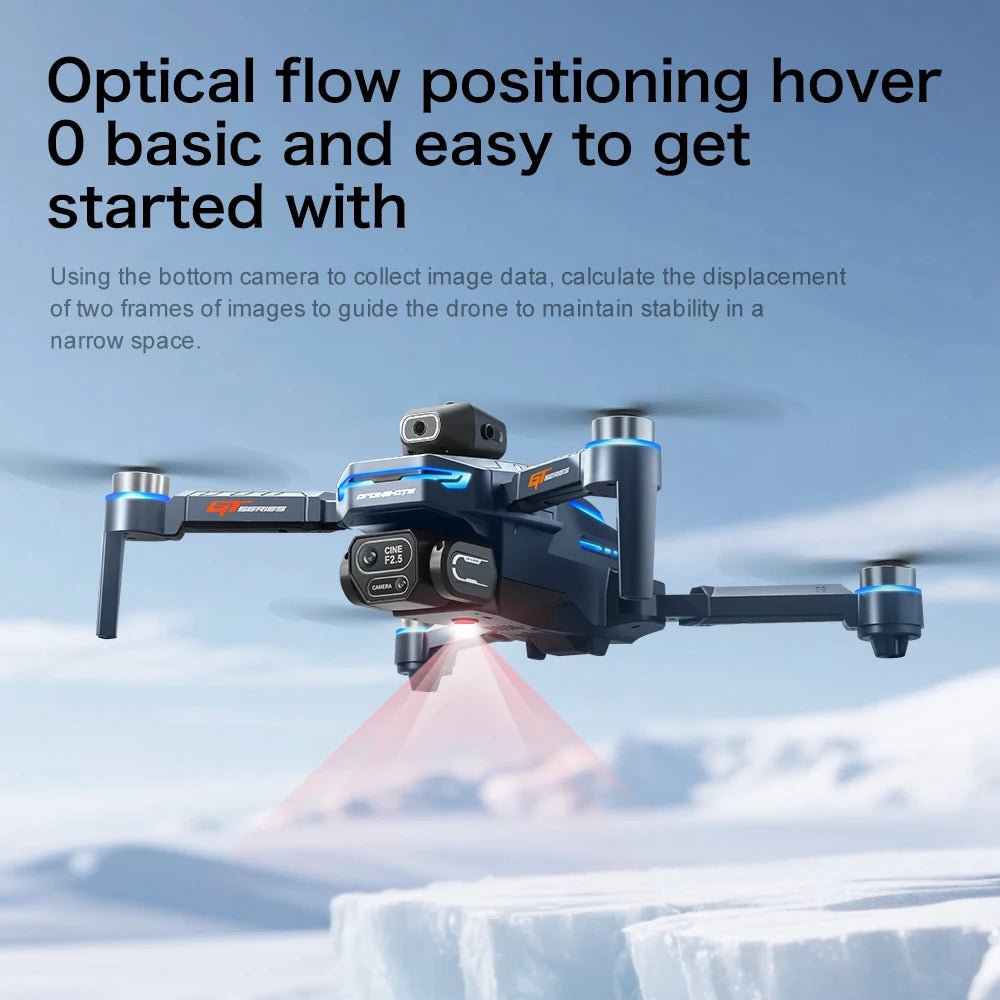 2025 Nouveaux drones GT8 FPV GPS 8K professionnels HD 360 ° Double caméra 5G WIFI moteurs sans balais évitement d'obstacles quadrirotor pliable