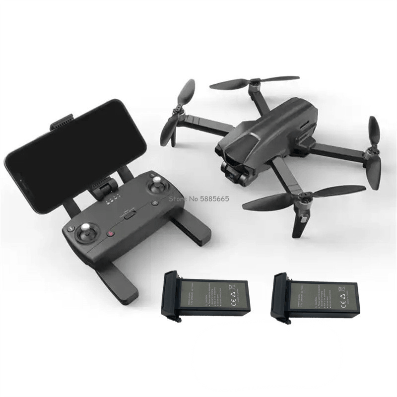 Drone Professionnel 4K ultra HD GPS avec Nacelle 3 Axes et Moteur Sans Balais