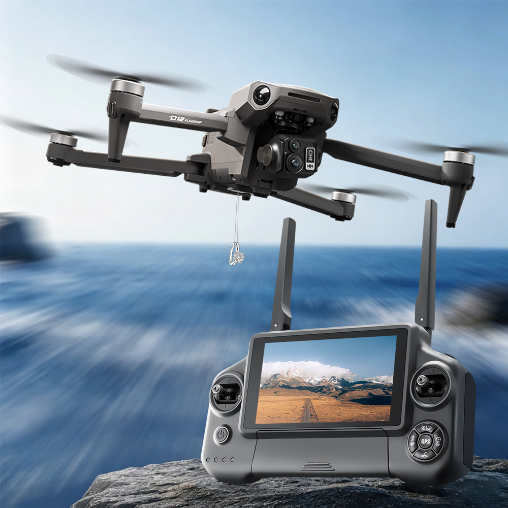 Drone GPS Pliable "D12" "Flagship"