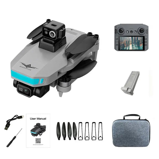 VoltFly Drone KF107 pliable 4K avec pack visibilité pro et rush aérien 4K