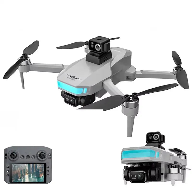 Pack Drone Pliable "KF107" 4K + Référencement + Rush 4K inclus