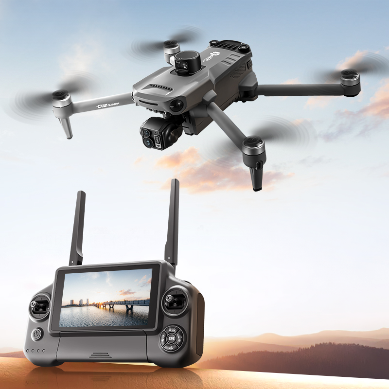 Drone GPS Pliable "D12" "Flagship"