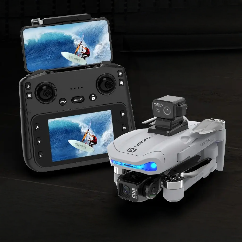 Drone X40 MAX 8K avec Caméra Double, Nacelle 3 Axes et GPS FPV