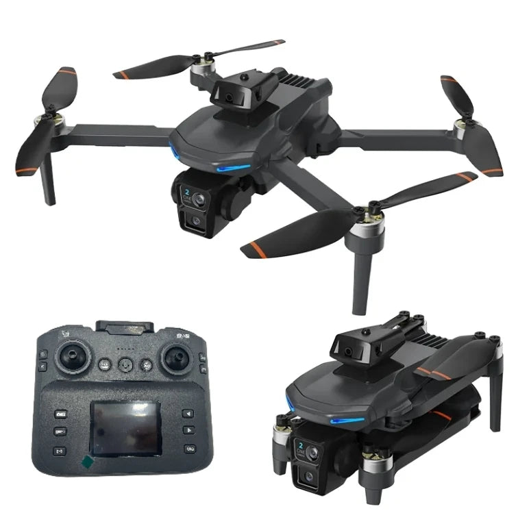 Style SJY-X2 RC Drone With Screen Optical Flow Localization Brushless Motor Dual Lenses 4k GPS with Camera 6-axis Gyroscope