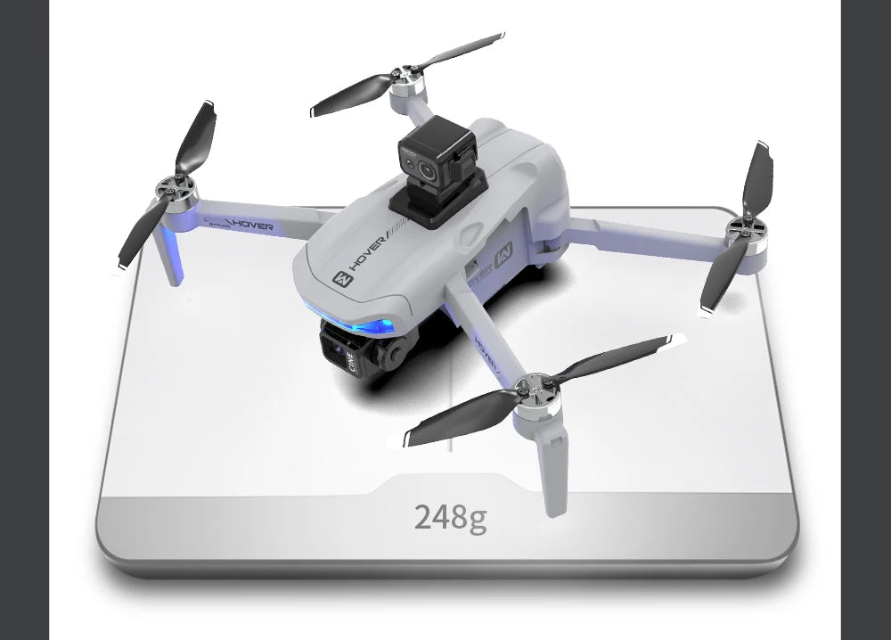 Drone X40 MAX 8K avec Caméra Double, Nacelle 3 Axes et GPS FPV