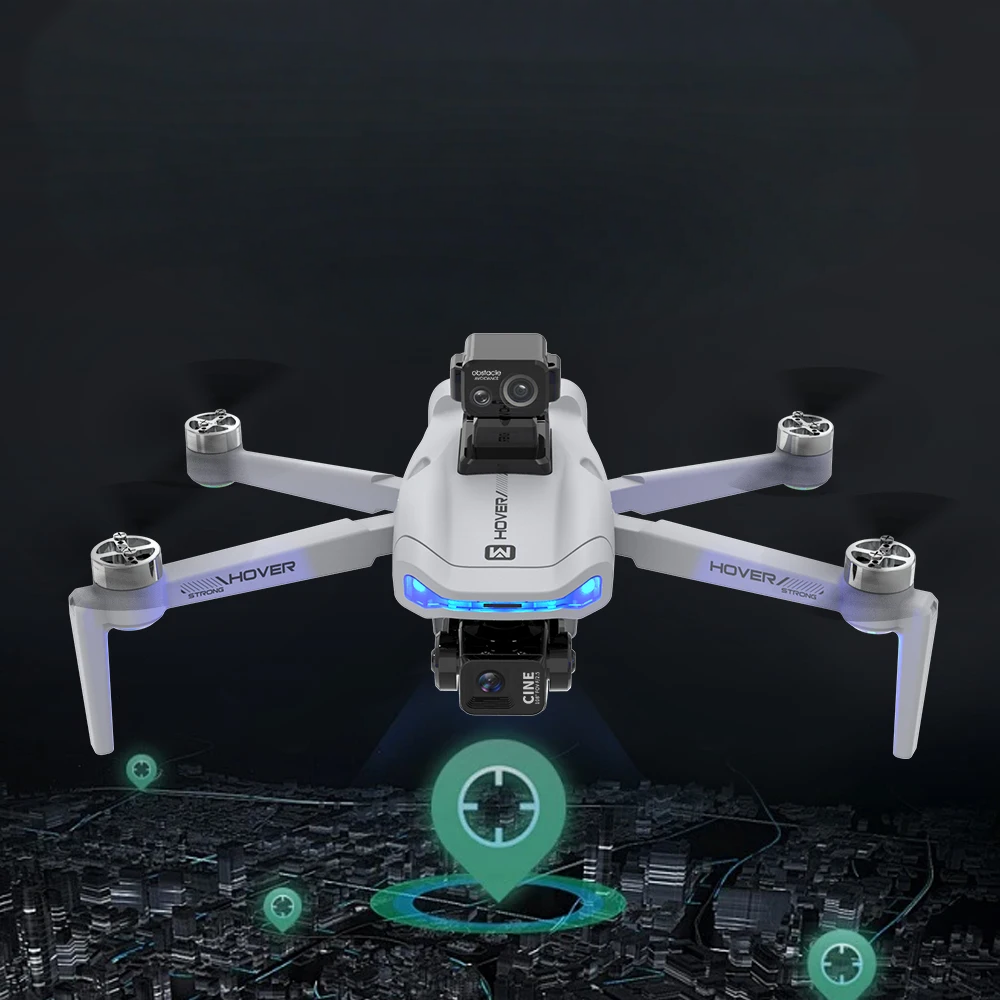 Drone X40 MAX 8K avec Caméra Double, Nacelle 3 Axes et GPS FPV