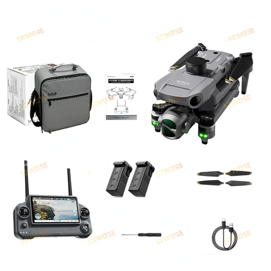 Drone Wing 100 GPS — Caméra UHD 8K, Nacelle 3 Axes, Écran Tactile | VoltFly
