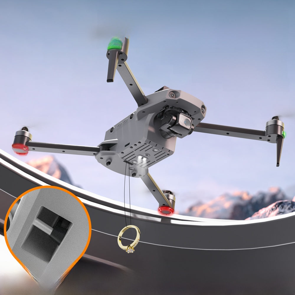 Drone K11 – Caméra 4K Ultra HD, 28 min de vol, portée 4 km, pliable