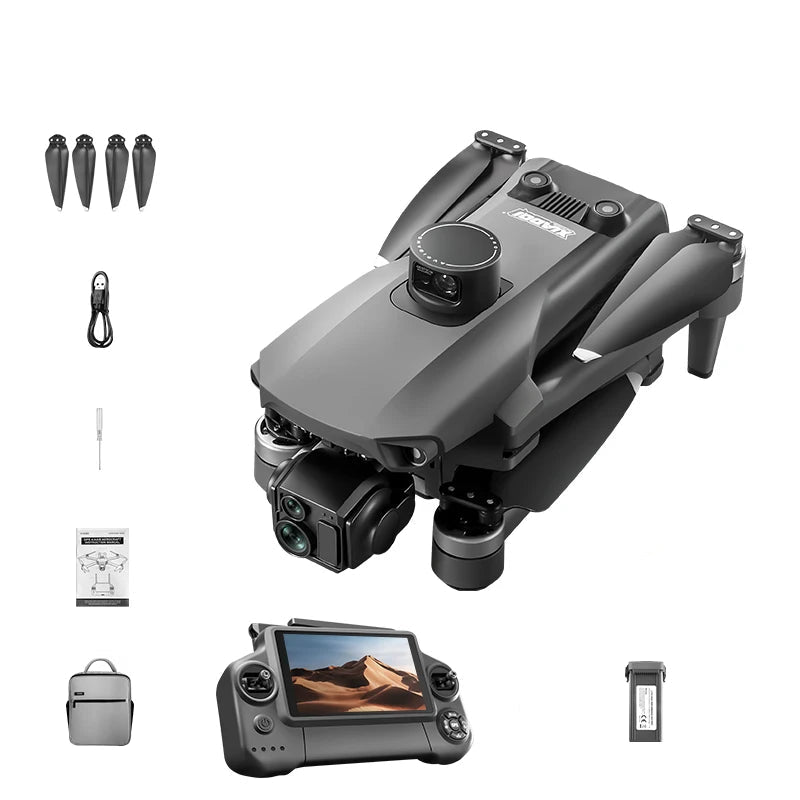 Drone Professionnel VoltFly A25PR - Caméra 8K, Cardan 3 Axes & Évitement Laser
