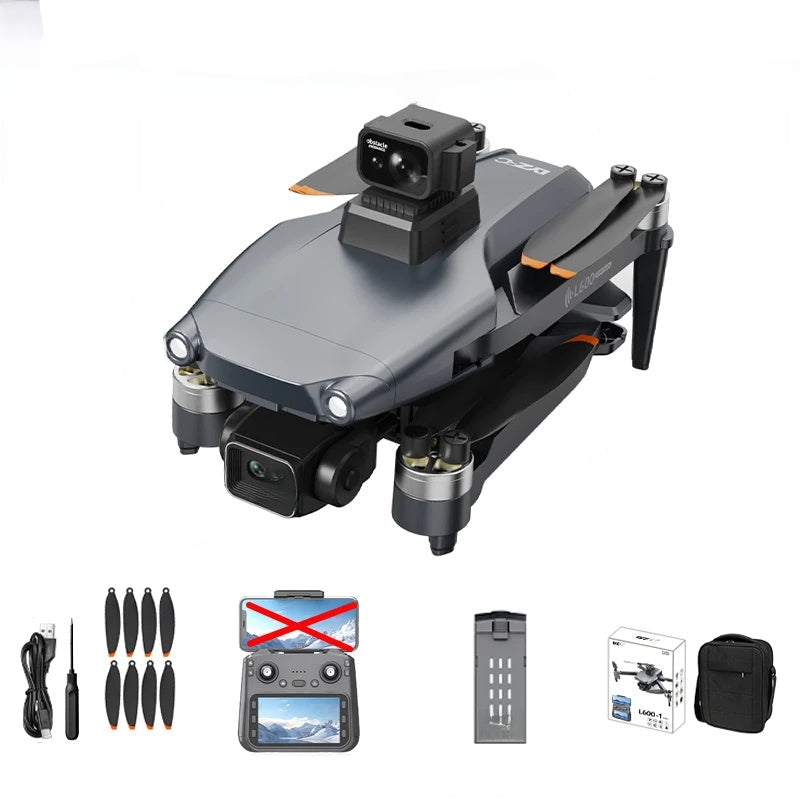 L600-1 MAX PRO 4K avec caméra HD, GPS à cardan 3 axes, 360 °