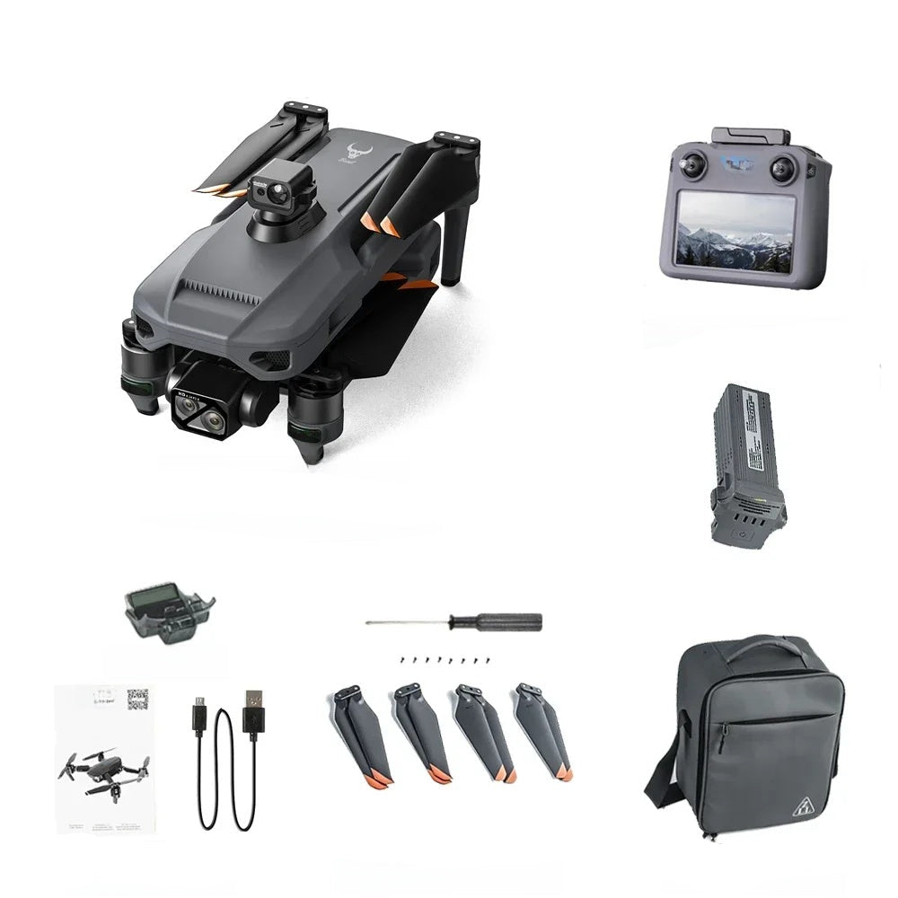 Drone SG909 VOLTFLY 4K Professionnel : Cardan 3 Axes, Évitement d'Obstacles et Longue Autonomie