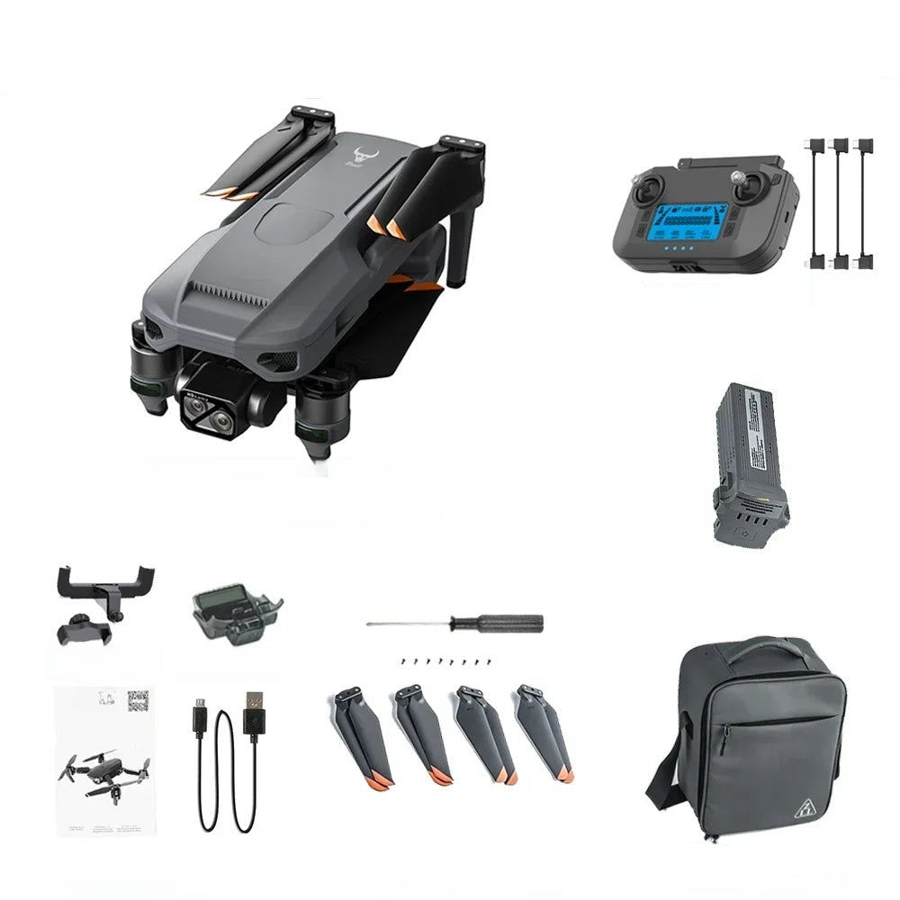 Drone SG909 VOLTFLY 4K Professionnel : Cardan 3 Axes, Évitement d'Obstacles et Longue Autonomie