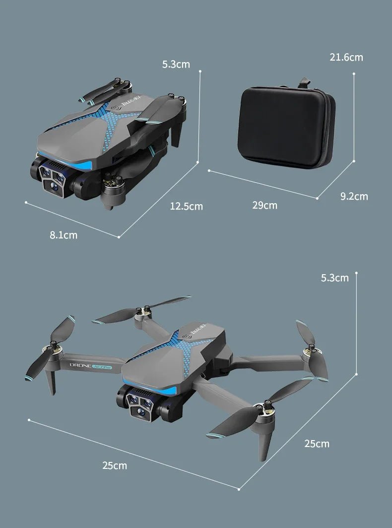 Xiaomi 8K HD AE7 Drone 5G Professional Aerial Photography Omnidirectional Obstacle Avoidance Quadrotor Distance 10000M 2024Drone avec caméraDimensionnel Dimensionnel