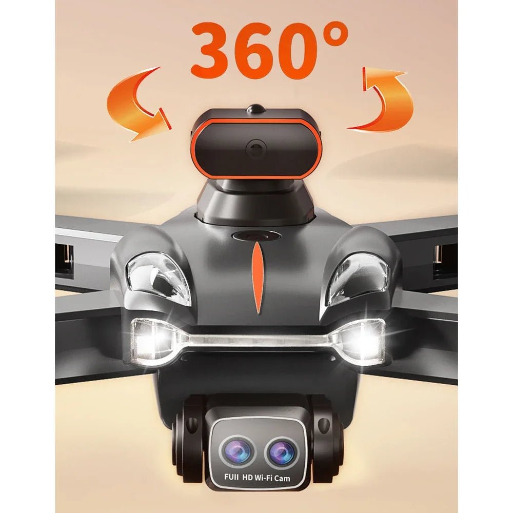 Lenovo - Drone P11S 8K Professionnel, Photographie Aérienne Haute Définition, Caméra pour Touristes, Quadrirotor Omnidirectionnel, Évitement d'ObstaclesDrone avec caméraDimensionnel Dimensionnel