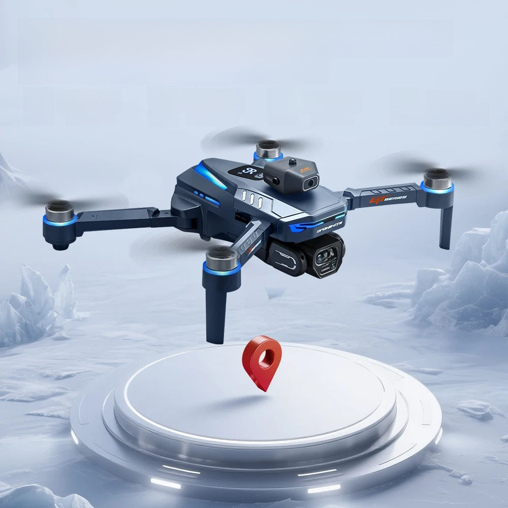 2025 Nouveaux drones GT8 FPV GPS 8K professionnels HD 360 ° Double caméra 5G Wi-Fi