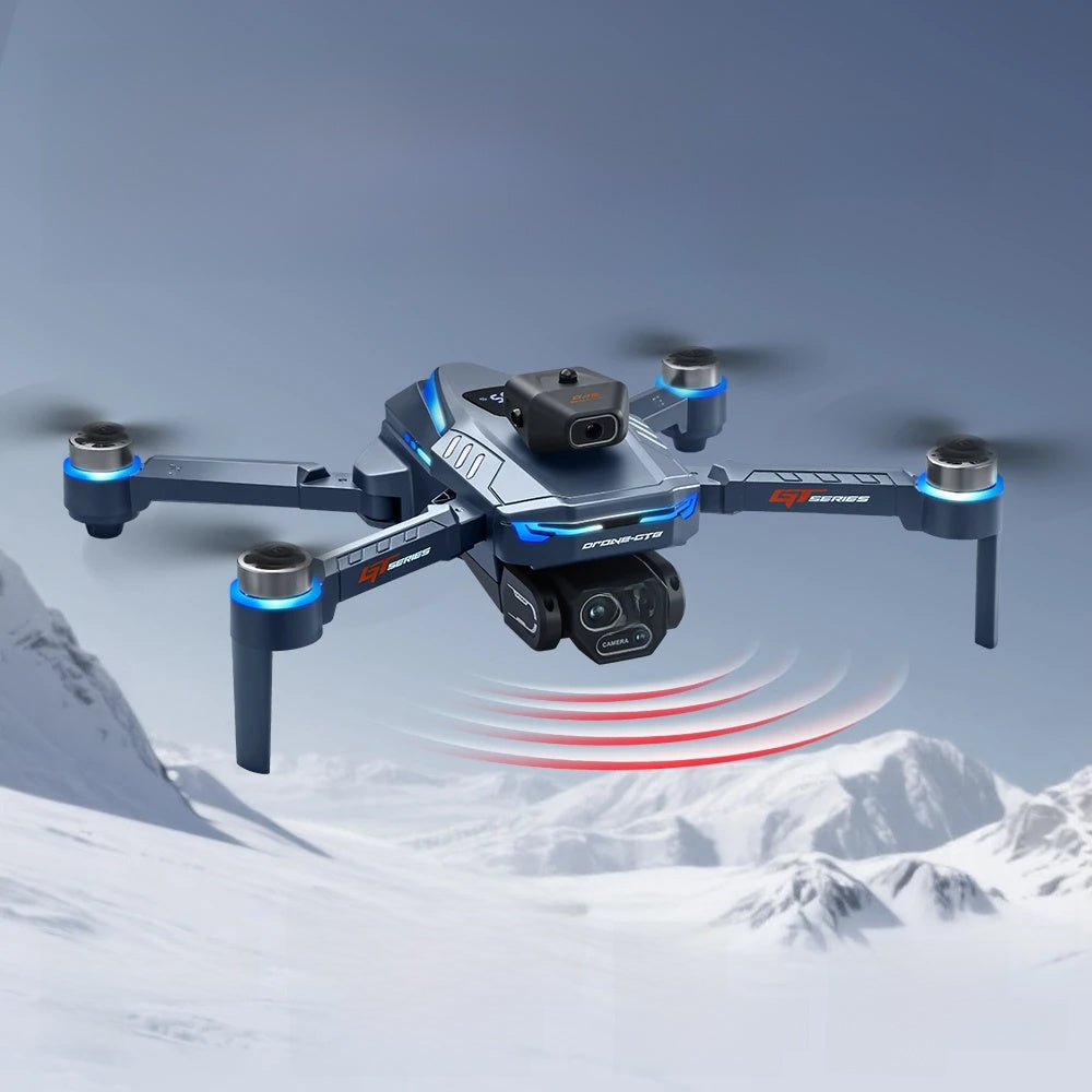 2025 Nouveaux drones GT8 FPV GPS 8K professionnels HD 360 ° Double caméra 5G Wi-Fi