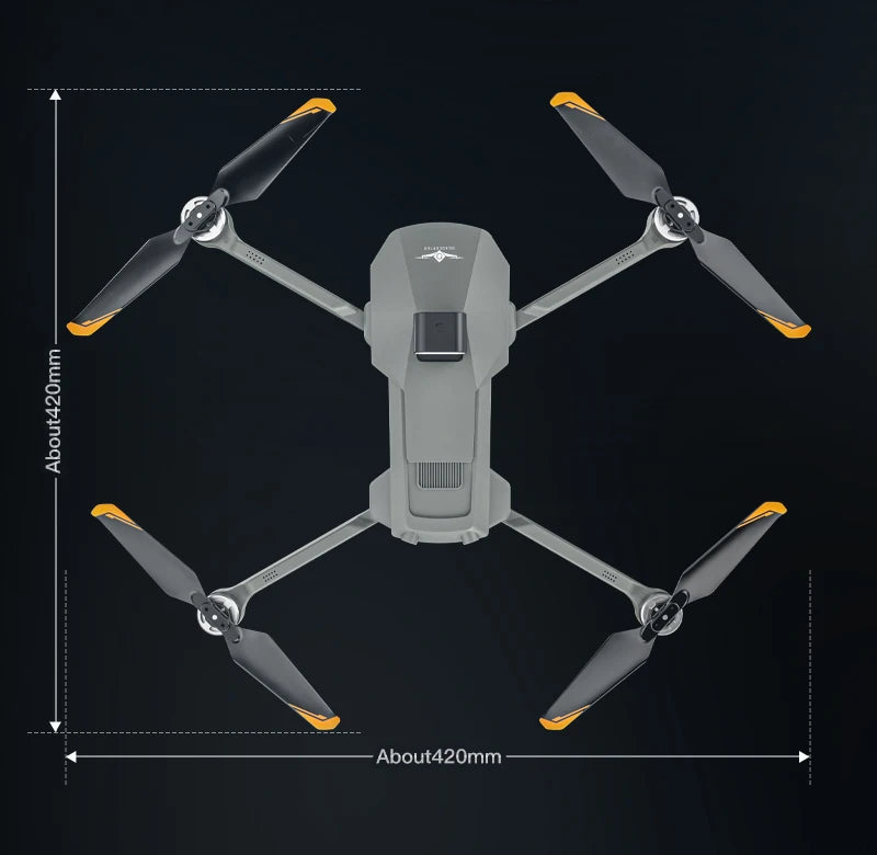 KF100 MAX — Drone Professionnel 4K | Gimbal 3 Axes, GPS, 6km, 50 min de vol